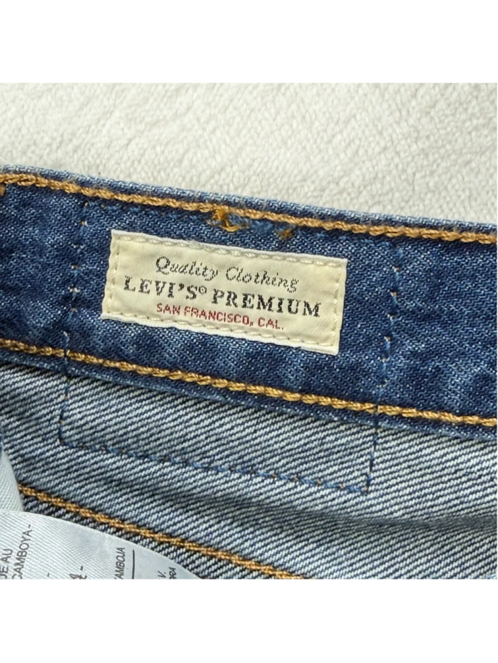 Men's Levi's Premium 501‎ 30x30 Button Fly Straight Fit Jeans